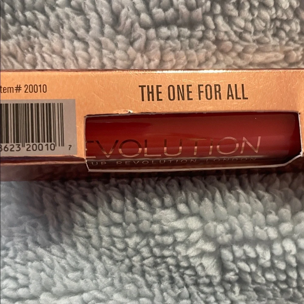 Revolution Salvation Velvet Lip Lacquer - Vivid Coral